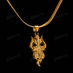 Rudra Chinh — Trishul Om Damru Pendant with Chain