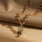Rudra Chinh — Trishul Om Damru Pendant with Chain